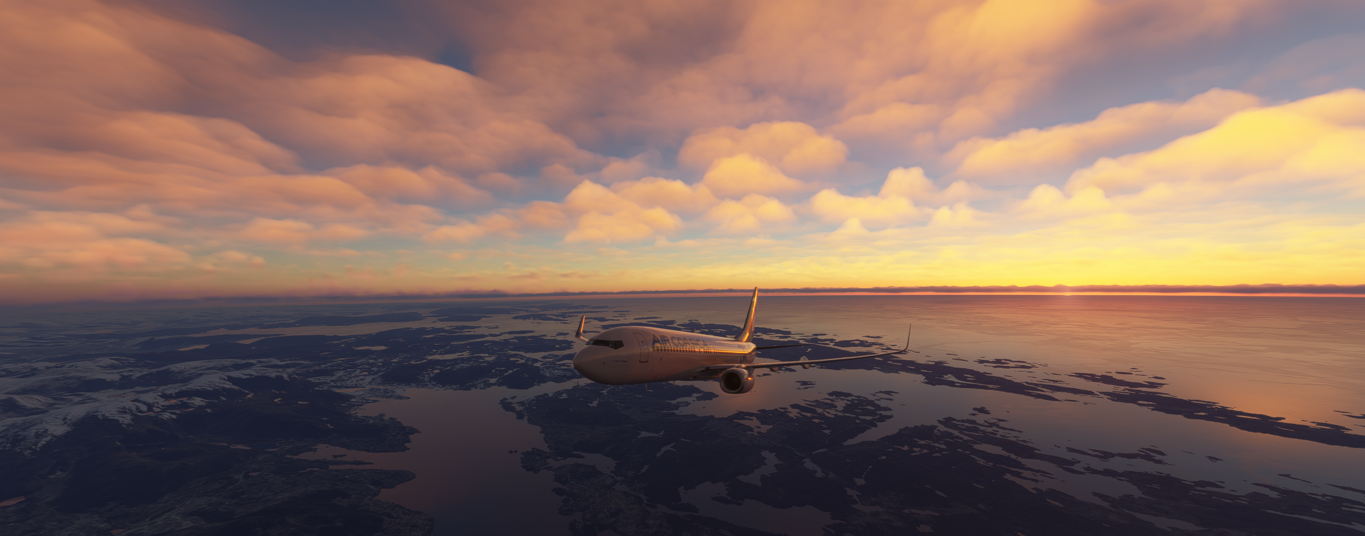 Sun set